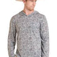 ROCK & ROLL MEN'S Olive Camo Print Lite Hoodie-BM22T09613