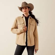 ARIAT 10079340 Women's Obispo Lightweight Ins Jacket Irish Cream