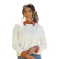 Cruel by Cinch Women's RODEO Corduroy Knit Sweatshirt