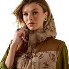 ARIAT RETRO RODEO/DACHSHUND - LADIES VESTS - 10079451