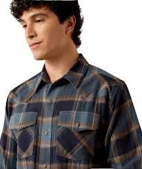 ARIAT MENS HARBERT RETRO SNAP WESTERN SHIRT