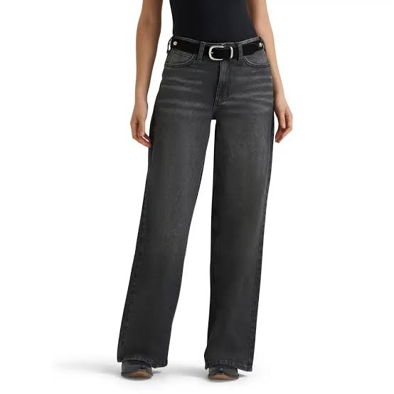 Wrangler Retro Women's Harper High Rise Bailey Wide Leg Denim Jeans