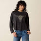 ARIAT Women's Steer Story Long Sleeve T-Shirt-10080681