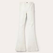 STETSON  WOMEN'S 921 HIGH RISE FLARE FIT JEAN (WINTER WHITE)