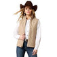 Ariat Concealed Carry Ladies Faded Leopard Logo Softshell Print Vest 10079585