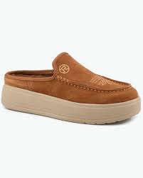 Roper Women's Lila Casual Mule Shoes Brown