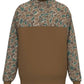 Hooey Men's Brown & Camo Stevie 1/4 Snap Pullover
