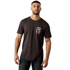 Ariat Men's Bison Brother T-Shirt Vintage Black