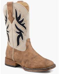 Roper Infant and Kid's Cowbabies Draftmaster Western Boots - Round Toe