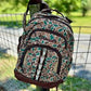Hooey Ox Brown & Green Camo Print Backpack
