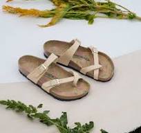 BIRKENSTOCK MAYARI BIRK-FLOR SANDCASTLE FLORAL