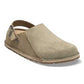 BIRKENSTOCK Lutry Premium Split Shearling-GRAY TAUPE SUEDE