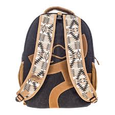 Hooey Recess Backpack Charcoal/Tan
