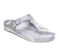 BIRKENSTOCK GIZEH EVA METALLIC SILVER MULTI