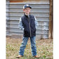 Cinch Youth Boy's Navy Blue Bonded Vest MWV5160005