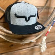 Kimes Ranch Men's Super Charged Ball Cap-HEATHERED GREY