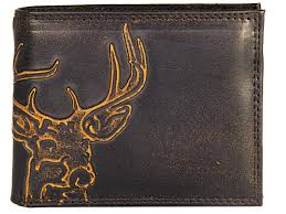 Zep Pro Buck Burnished Leather Bifold Wallet