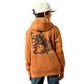 Ariat Boys Cowboy Tough Hoodie Orange - 10079566