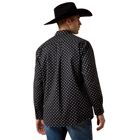 Ariat Men's Larsen Classic Fit Shirt Black Geo Print