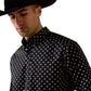 Ariat Men's Larsen Classic Fit Shirt Black Geo Print
