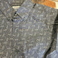 CINCH BOY'S LS CHARCOAL PAISLEY PRINT BUTTON UP SHIRT
