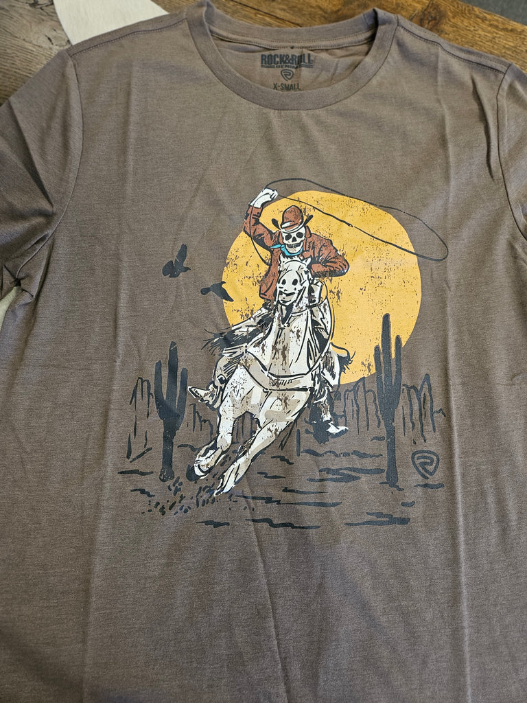 Rock & Roll Men's Bronco Rider TShirt