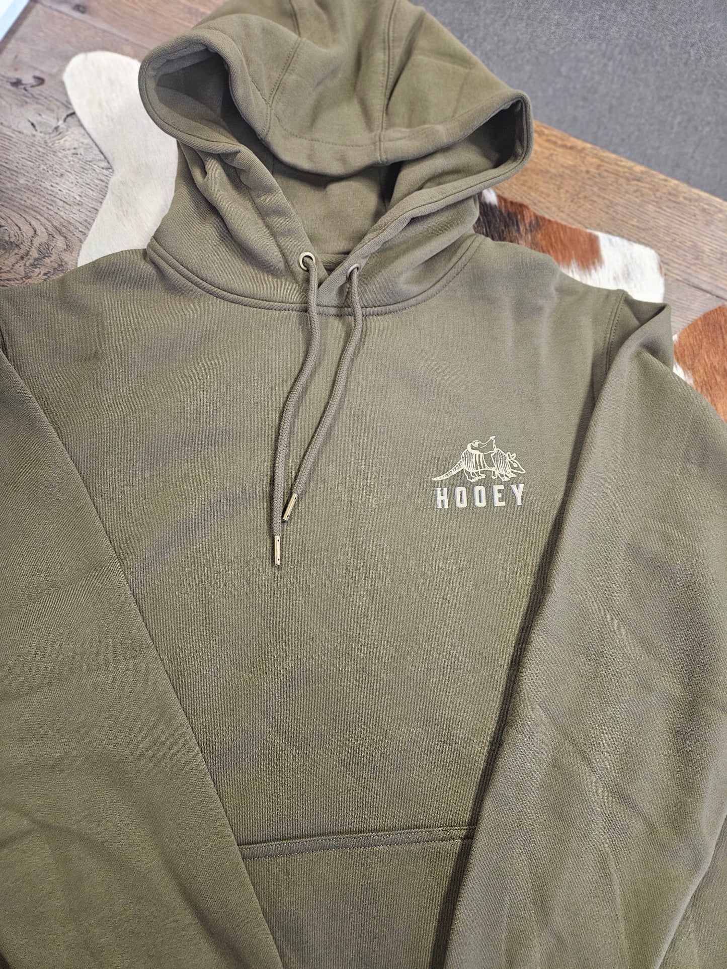 HOOEY MENS DESERT DILLO DARK OLIVE HOODY
