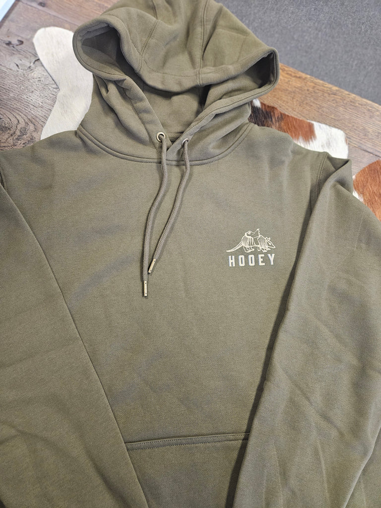 HOOEY MENS DESERT DILLO DARK OLIVE HOODY