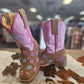 TIN HAUL GIRLS DAISY BLOSSOM FLORAL PONY BOOT
