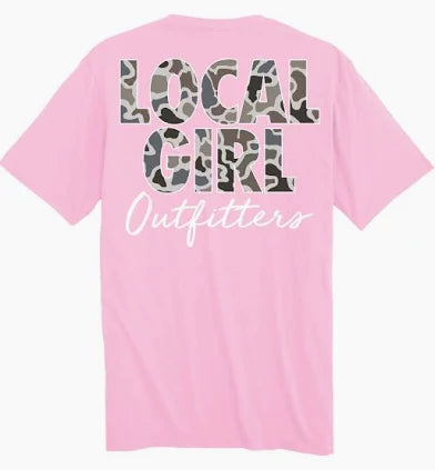 LOCAL GIRL AbsolutE LCF SS Tee-PINK