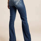 7 FOR ALL MAN KIND WOMEN'S DOJO IN SLIM ILLUSION-LAKE BLUE