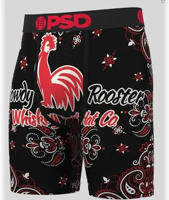 PSD Whiskey Bent - Rowdy Rooster Boxer Briefs