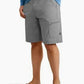 HUK Men's Next Level 10.5-inch Short-Overcast Grey or Khaki