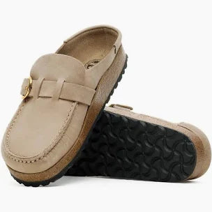 BIRKENSTOCK Buckley Oiled Leather-Tobacco Brown