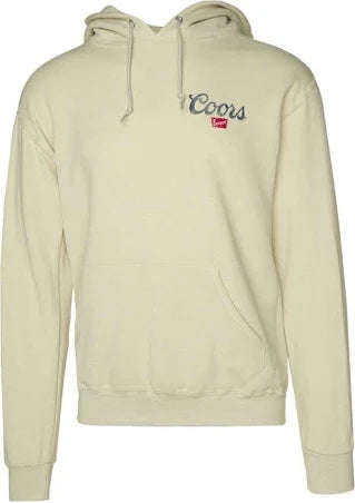 Coors Sunset in Golden Colorado Print Sand Pull-Over Hoodie
