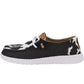 HEY DUDE WENDY ANIMAL BLACK/COW