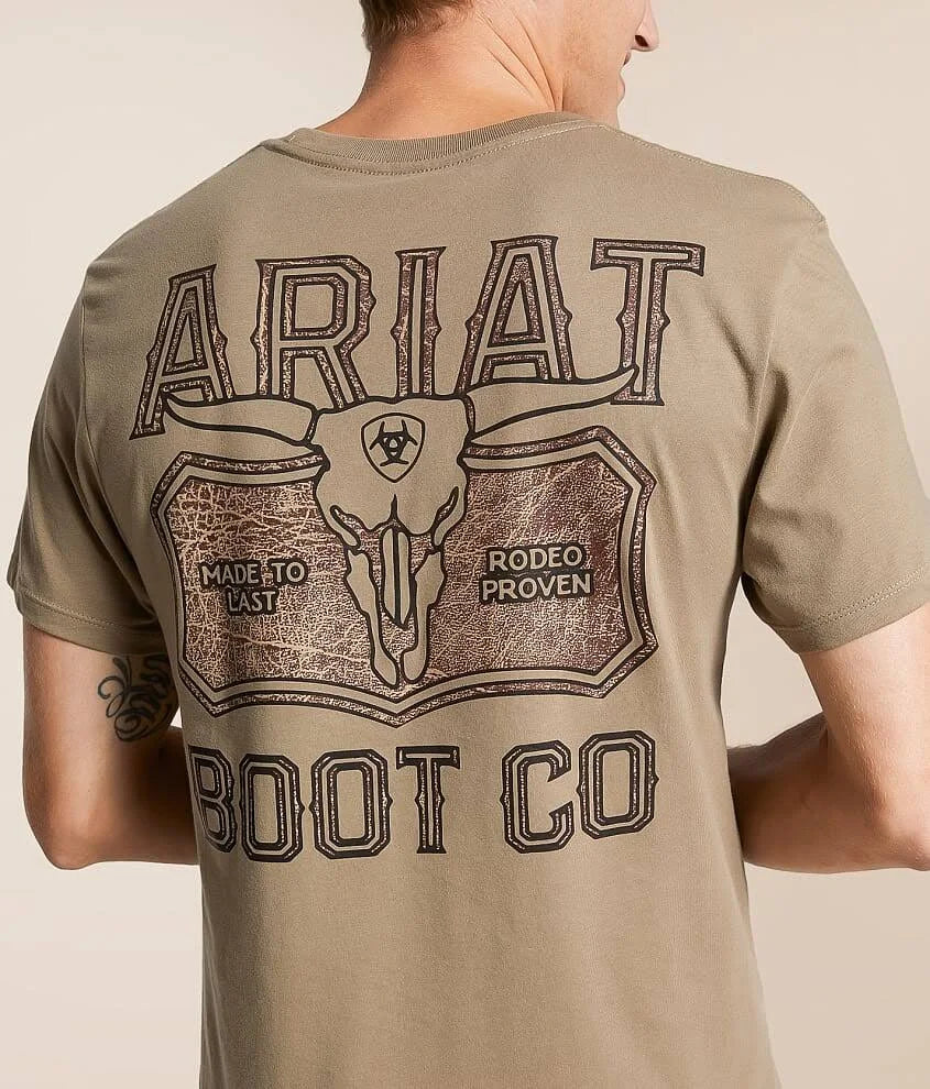 Ariat Men's Steer Lockup T-Shirt Fallen Rock