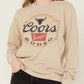 Coors Women's Banquet Logo Crewneck Sweatshirt-47-221-155