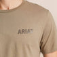 Ariat Men's Steer Lockup T-Shirt Fallen Rock