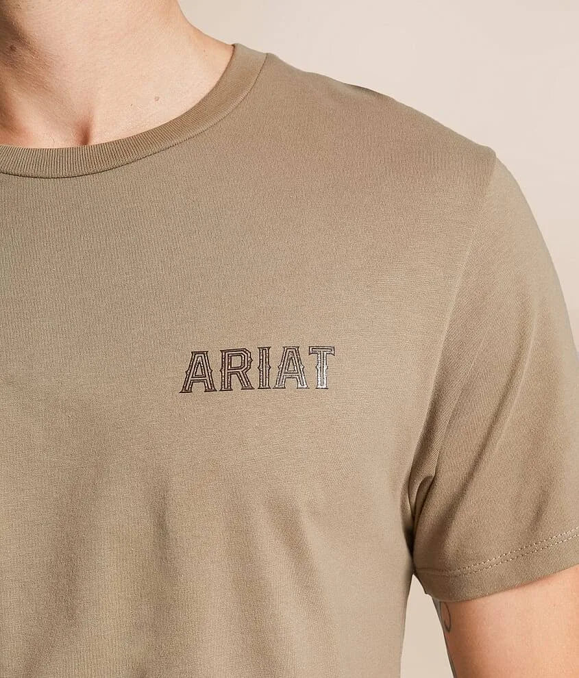 Ariat Men's Steer Lockup T-Shirt Fallen Rock