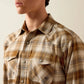 Ariat Retro Hayes Fitted Snap Shirt – Peyote Plaid