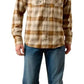 Ariat Retro Hayes Fitted Snap Shirt – Peyote Plaid