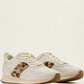 ARIAT WOMEN'S RANCH RUNNER-CREAM/LEOPARD
