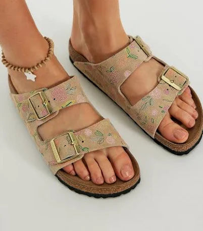 BIRKENSTOCK Arizona Flower Print - Suede