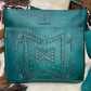 STS RANCHWEAR Wayfarer Turquoise Olivia Crossbody
