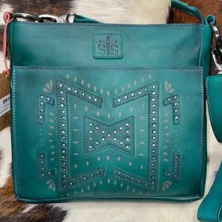 STS RANCHWEAR Wayfarer Turquoise Olivia Crossbody