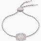 SPURWEST ULTRA MINI BUCKLE INITIAL BRACELET (GOLD OR SILVER)
