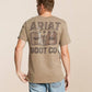 Ariat Men's Steer Lockup T-Shirt Fallen Rock