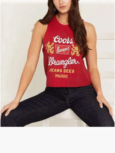 Wrangler X Coors Banquet Women's Festival Tank