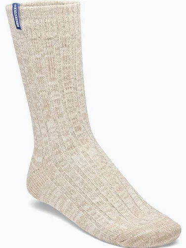 BIRKENSTOCK Winter Wool Socks-EGGSHELL